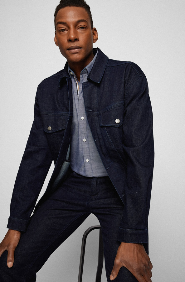 ΠΟΥΚΑΜΙΣΟ BOSS - 404 ΜΠΛΕ